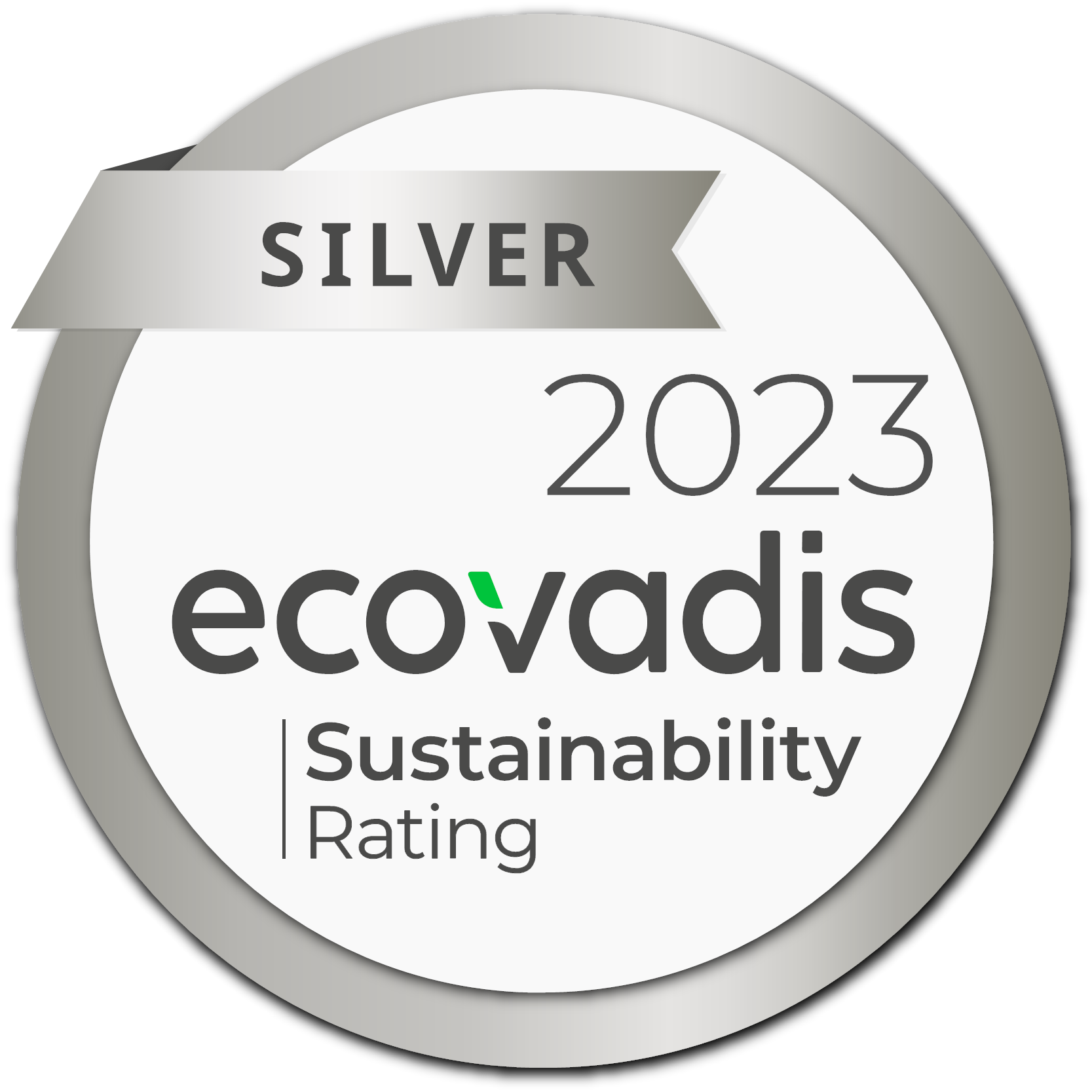 Логотип EcoVadis 2023